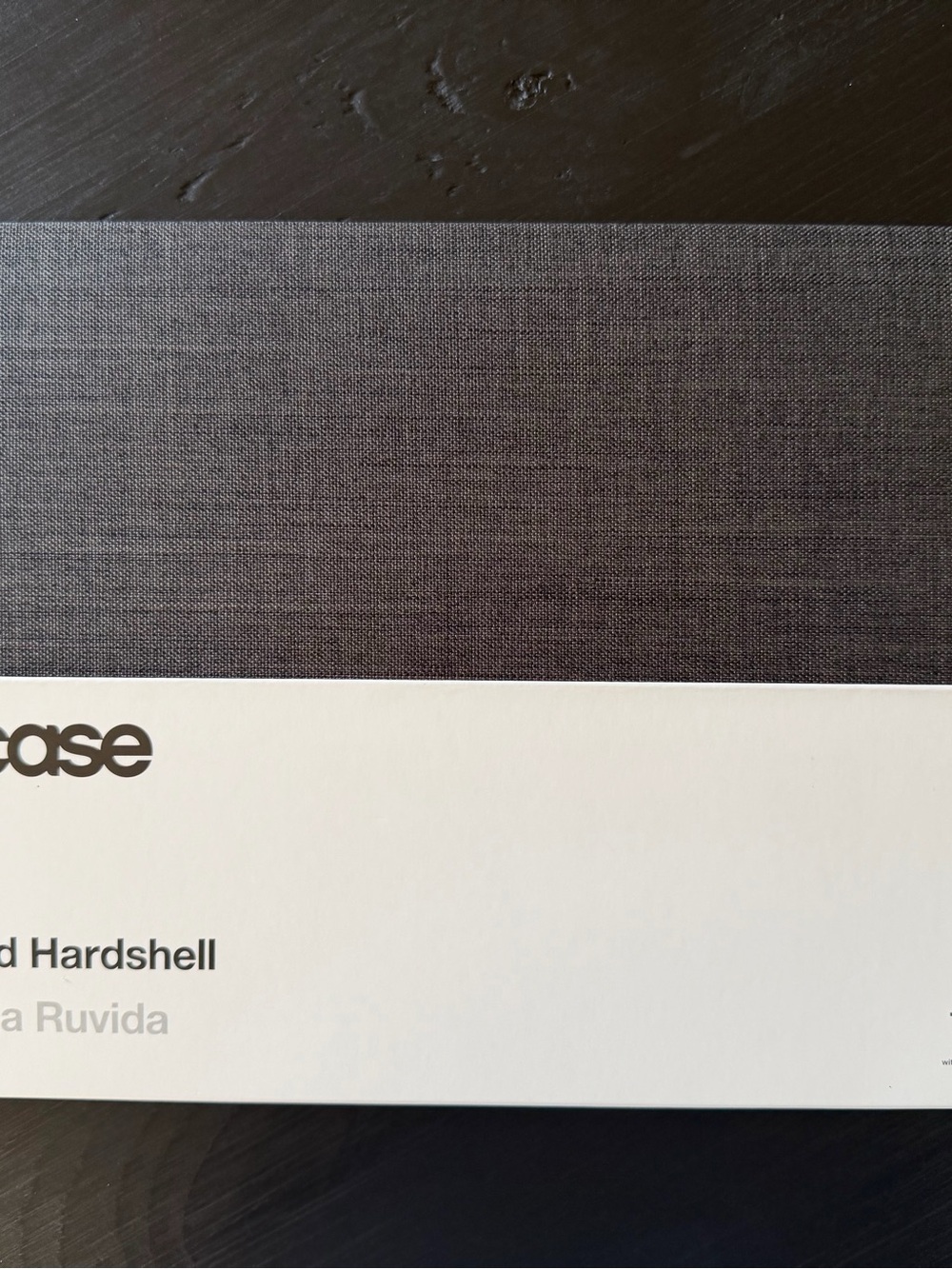 Incase 13” Computer Hardshell Textured Case — Charcoal